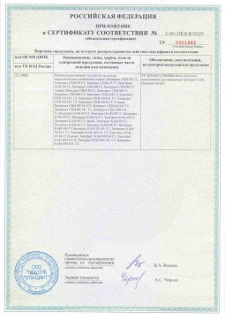 2017.05.31 Абакан - Химтраст. Приложение к сертификату пенополиуретановые утеплители на основе напыляемого компонента. ТУ 2254-021